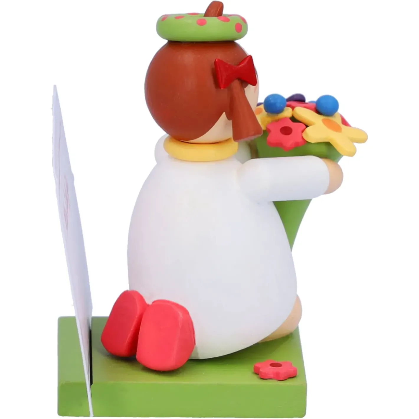 Käthes Original Käthes Original Figuren-Madchen Mit Blumen "Viele Gruse"