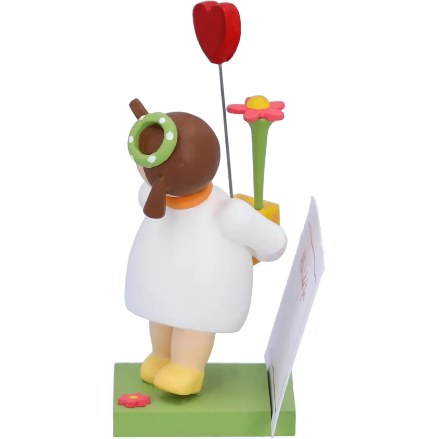 Käthes Original Käthes Original Figuren-Madchen Mit Herz Und Blume "Fur Dich"