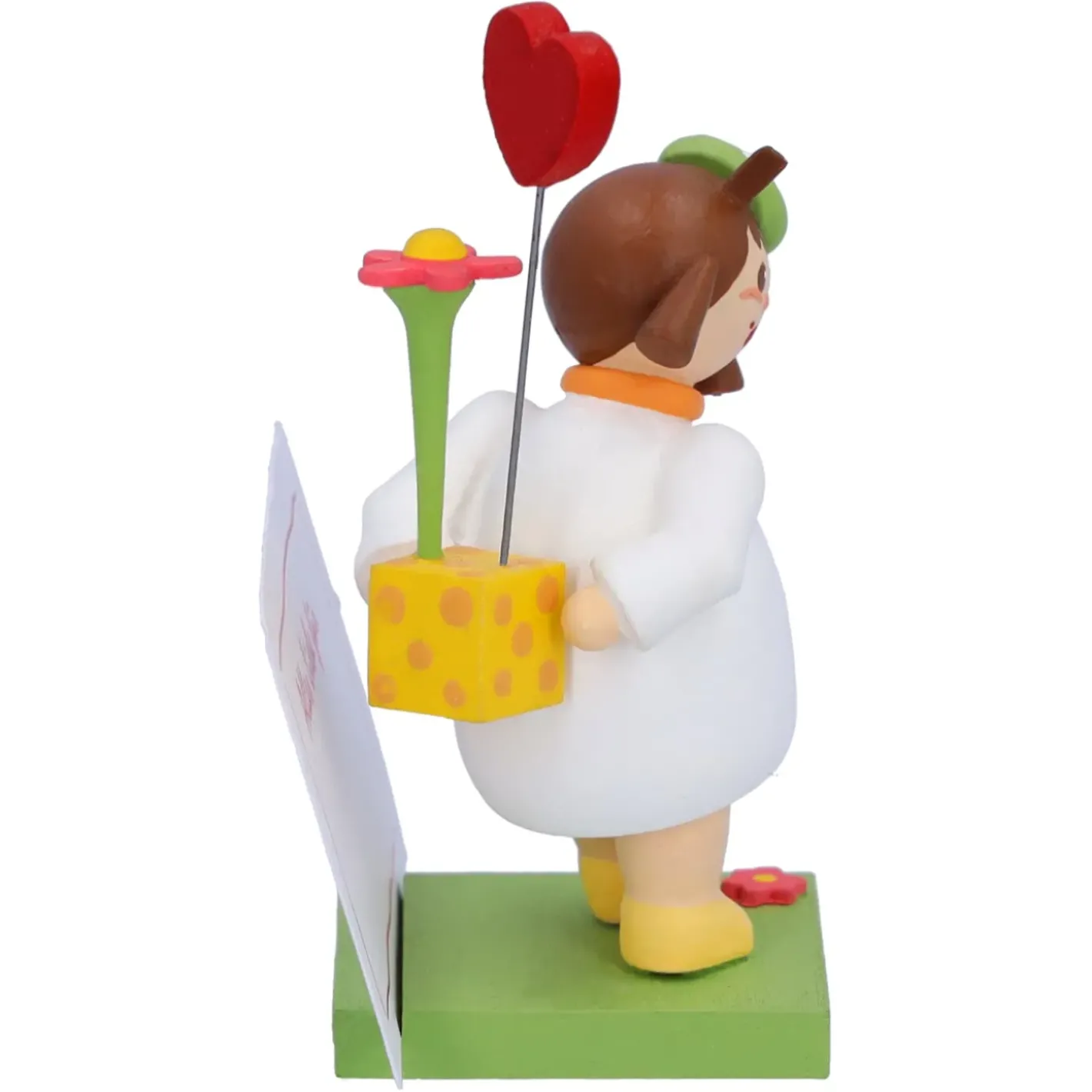 Käthes Original Käthes Original Figuren-Madchen Mit Herz Und Blume "Fur Dich"
