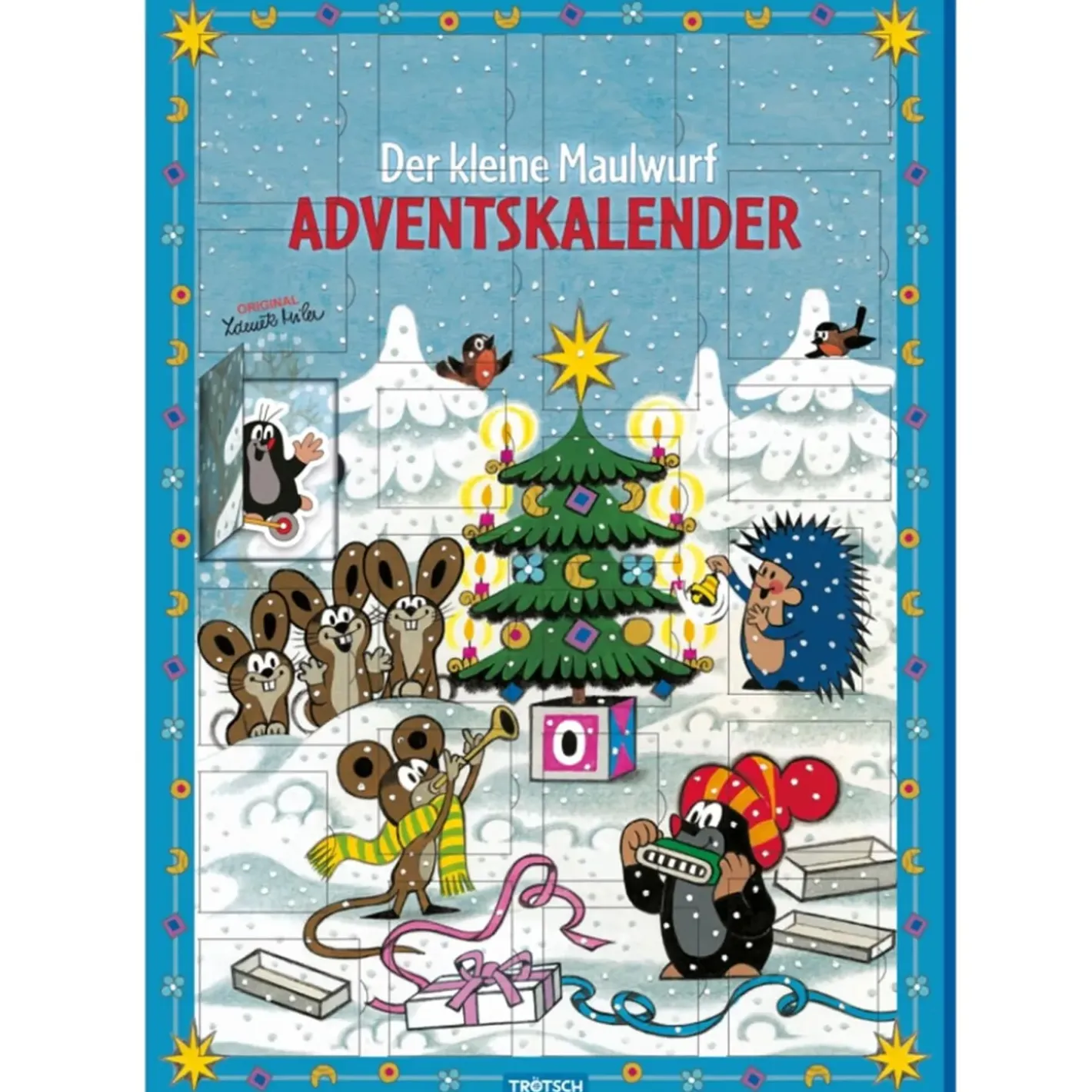 Trötsch Verlag Der Kleine Maulwurf „Krtek"-Magnet-Adventskalender "Der Kleine Maulwurf"