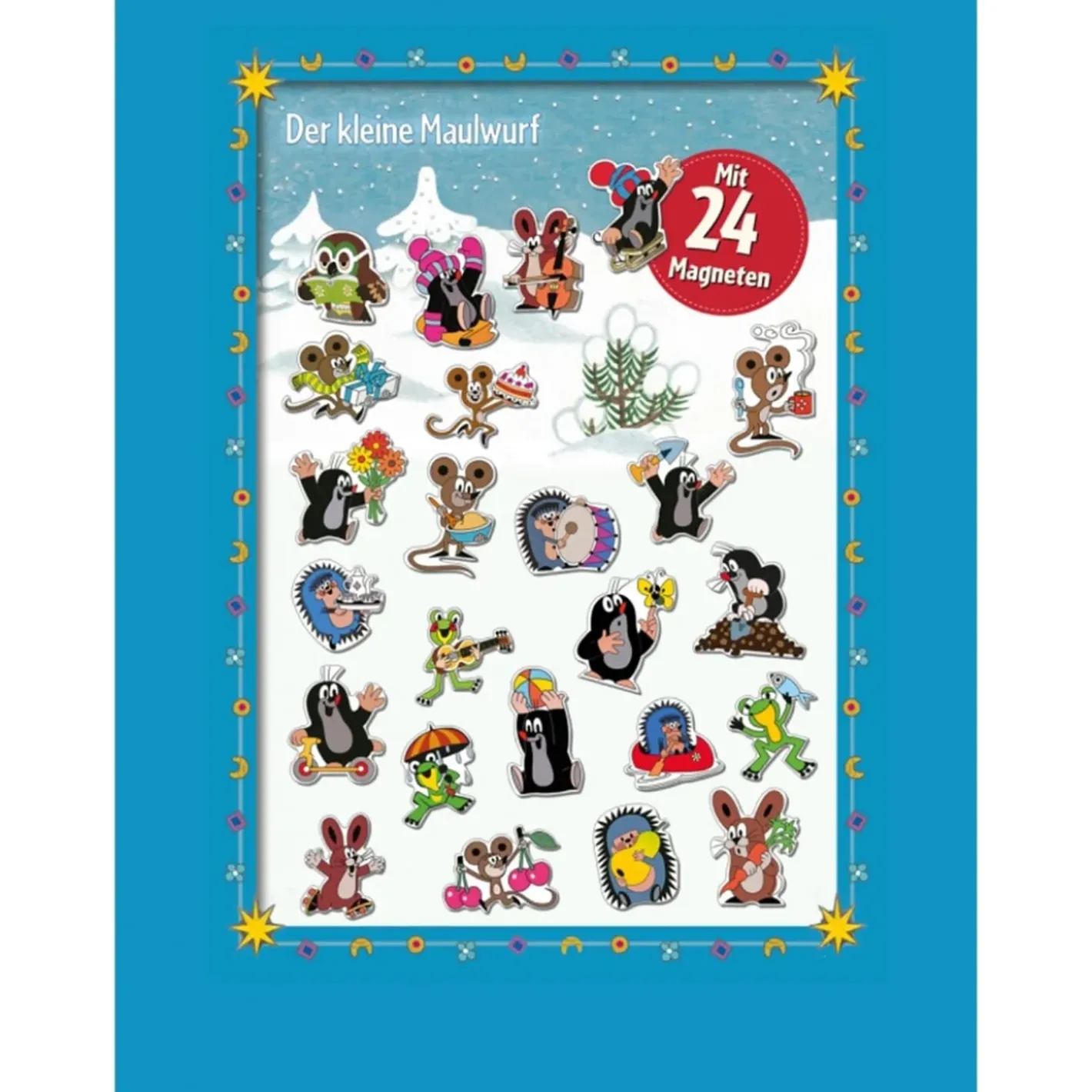 Trötsch Verlag Der Kleine Maulwurf „Krtek"-Magnet-Adventskalender "Der Kleine Maulwurf"
