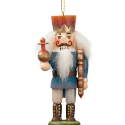 Käthes Original Baumschmuck Aus Holz-Miniknackl "Konig", 9,5Cm