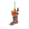 Käthes Original Baumschmuck Aus Holz-Nikolausstrumpf