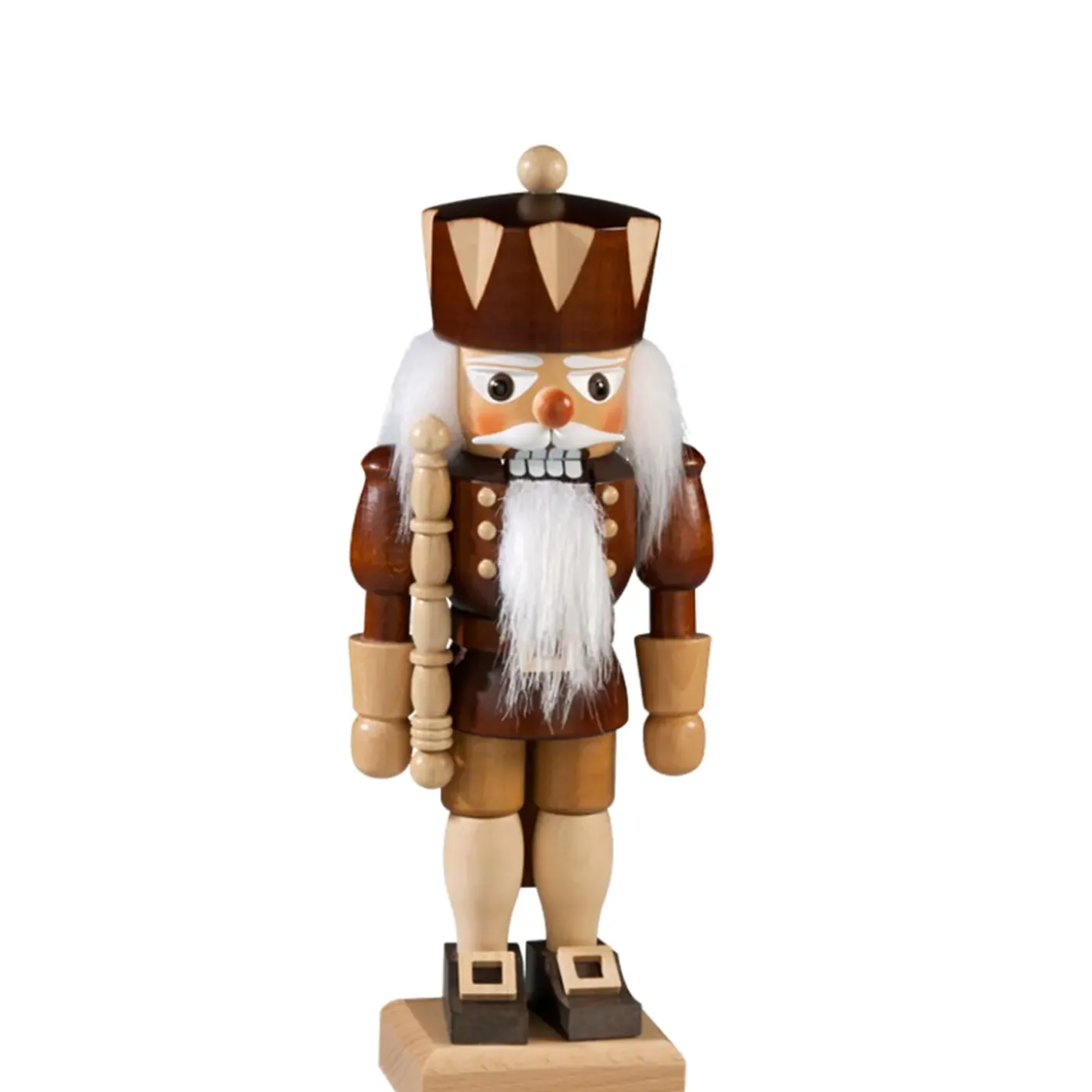 Christian ULBRICHT Nussknacker-Nussknacker "Konig" Natur, 27Cm