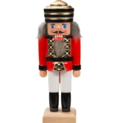 HODREWA Nussknacker-Nussknacker "Konig" Rot, 14Cm