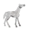 Käthe Wohlfahrt Standfiguren-Pferd Mit Gestrecktem Kopf, Akryl