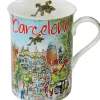 Käthe Wohlfahrt Tischdeko-Porzellan-Tasse "Barcelona"