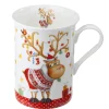 Käthe Wohlfahrt Tischdeko-Porzellan-Tasse "Elch"