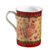 Käthe Wohlfahrt Tischdeko-Porzellan-Tasse "Lebkuchenzeit"