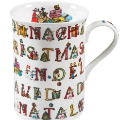Käthe Wohlfahrt Tischdeko-Porzellan-Tasse "Weihnachten"