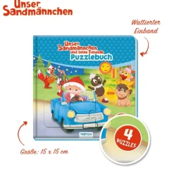 Trötsch Verlag Spielzeug-Puzzlebuch "Mein Erstes Puzzlebuch - Unser Sandmannchen"