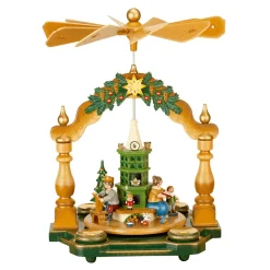 Hubrig Volkskunst Pyramiden-Pyramide "Grosmutters Weihnachtsstube"