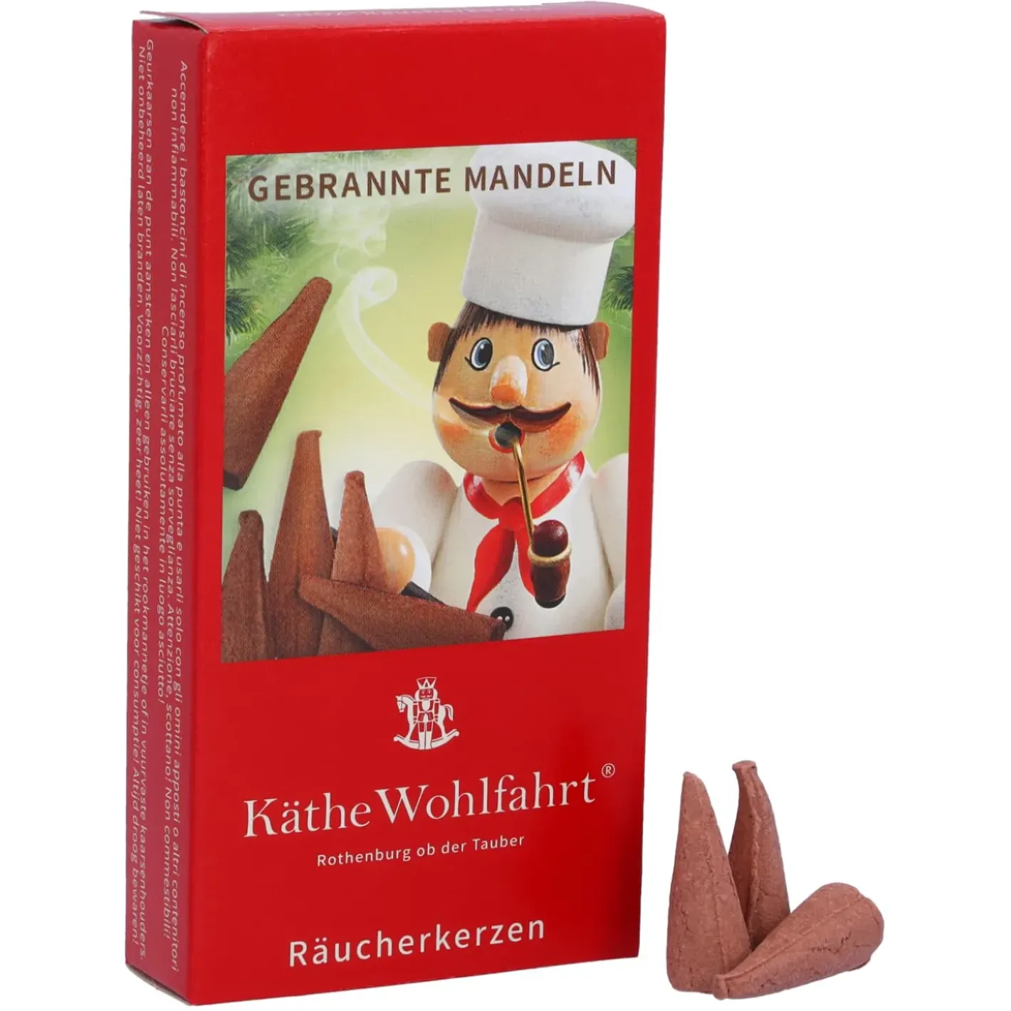 Käthe Wohlfahrt Zubehör & Ersatzteile-Raucherkerzen Gebrannte Mandeln, Gros