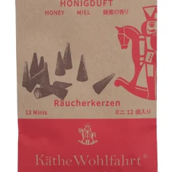 Käthe Wohlfahrt Zubehör & Ersatzteile-Raucherkerzen Honigduft, Klein
