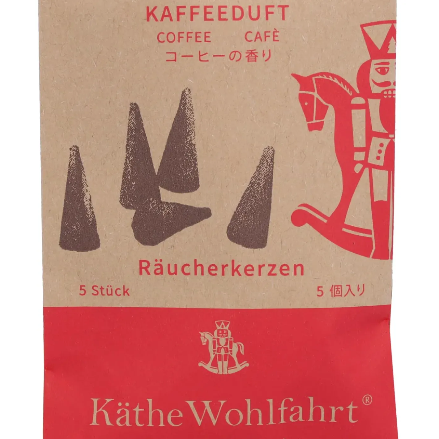Käthe Wohlfahrt Zubehör & Ersatzteile-Raucherkerzen Kaffeeduft, Gros