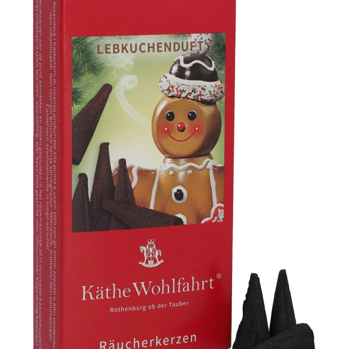 Käthe Wohlfahrt Zubehör & Ersatzteile-Raucherkerzen Lebkuchenduft, Gros