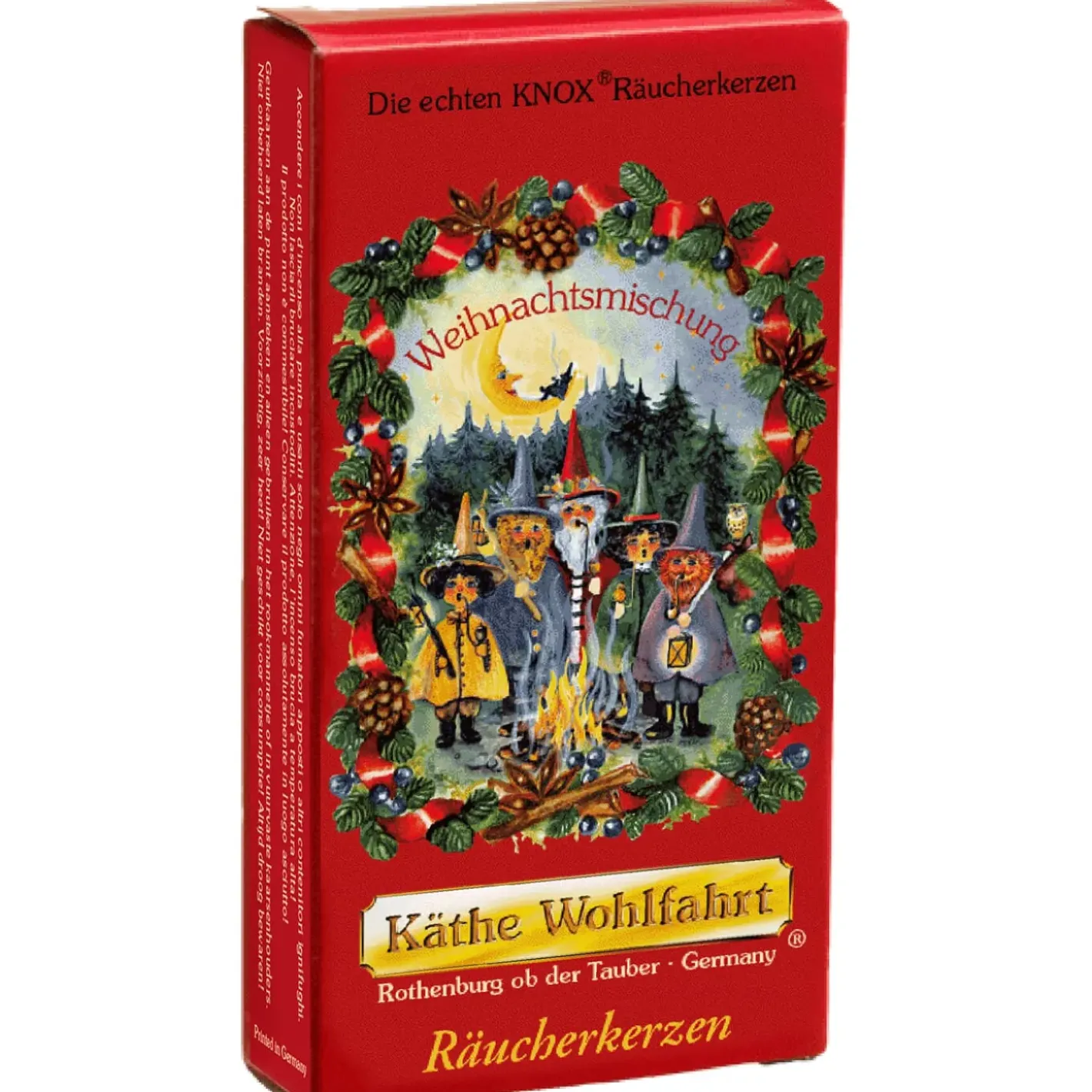 Käthe Wohlfahrt Zubehör & Ersatzteile-Raucherkerzen Weihnachtsmischung, Gros