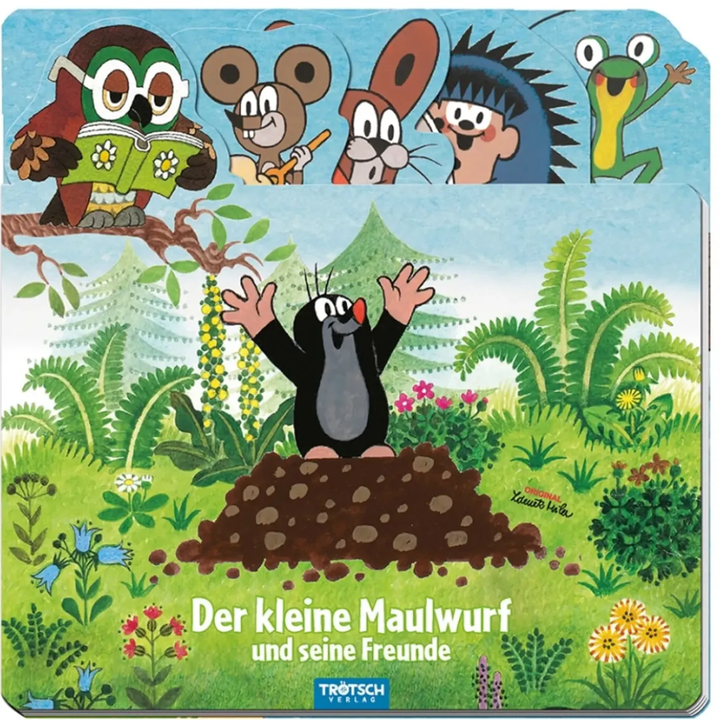 Trötsch Verlag Spielzeug-Registerbuch "Der Kleine Maulwurf"