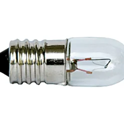 Hubrig Volkskunst Zubehör & Ersatzteile-Rohrenlampe, 12 V/ 0,1A, Hohe 24 Mm