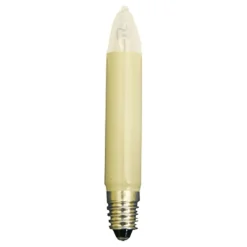 Käthe Wohlfahrt Zubehör & Ersatzteile-Schaftkerzen, 23V/3W/E10, Hohe 70Mm