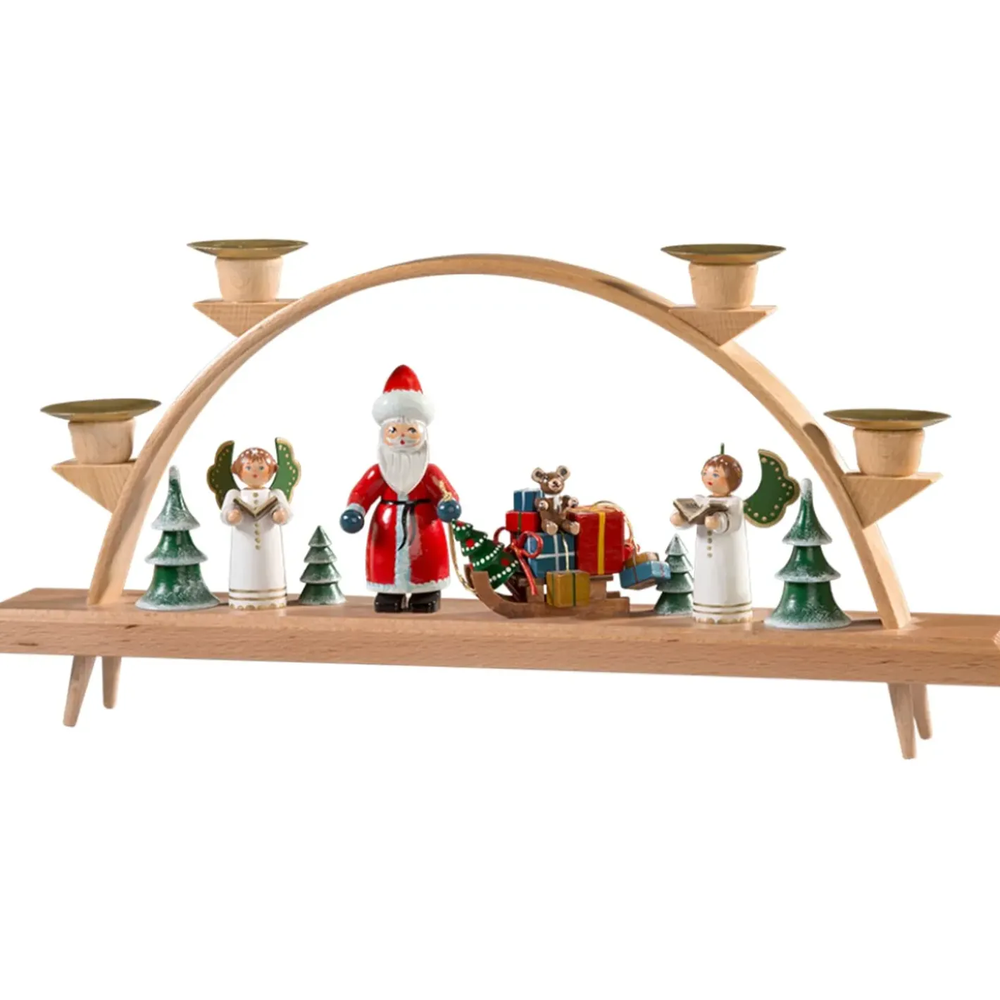 Käthes Original Schwibbögen-Schwibbögen "Weihnachtsreise"