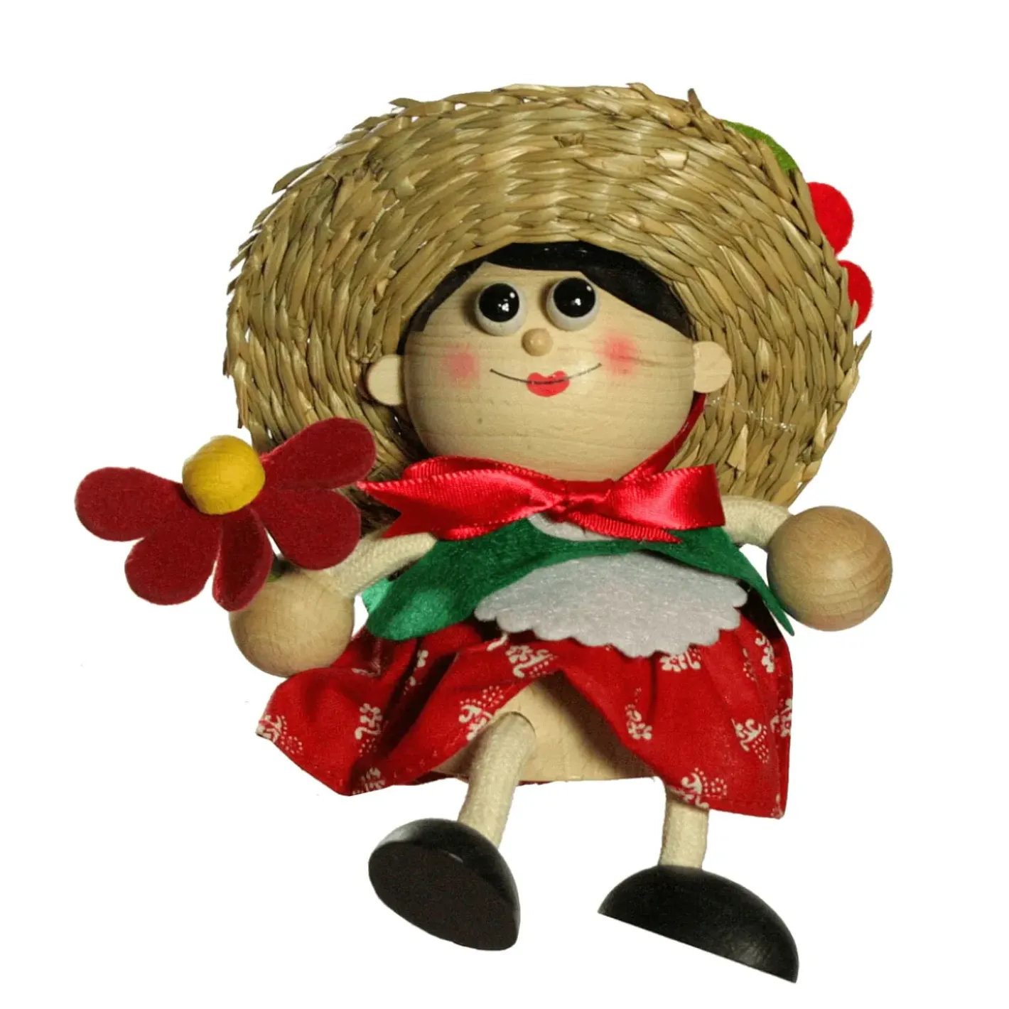 Käthe Wohlfahrt Spielzeug-Schwingfigur "Gartnerin"