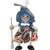 Käthe Wohlfahrt Spielzeug-Schwingfigur "Hexe", Blau