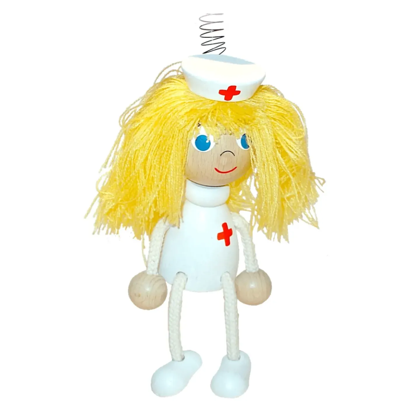 Käthe Wohlfahrt Spielzeug-Schwingfigur "Krankenschwester"