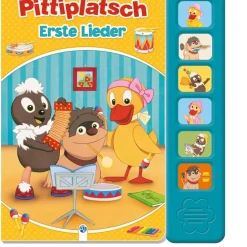 Trötsch Verlag Spielzeug-Soundbuch "Erste Lieder Mit Pittiplatsch"