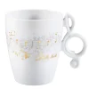 Meissen Porzellan Tischdeko-Tasse "Stille Nacht"