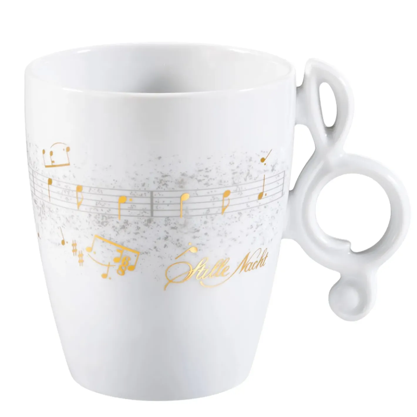 Meissen Porzellan Tischdeko-Tasse "Stille Nacht"