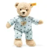 Steiff Plüschtiere-Teddybar-Junge Mit Schlafanzug, Blau (25 Cm)