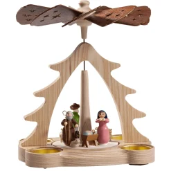 Käthes Original Pyramiden-Teelicht-Pyramide "Stille Nacht"