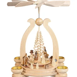 Müller Kleinkunst Pyramiden-Teelicht-Pyramide "Winterspas"