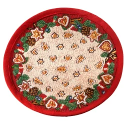 Käthe Wohlfahrt Tischdeko-Tischdecke "Lebkuchenzeit" R 23 Cm