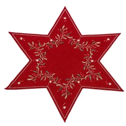 Käthe Wohlfahrt Tischdeko-Tischdecke "Mistel", 36 Cm