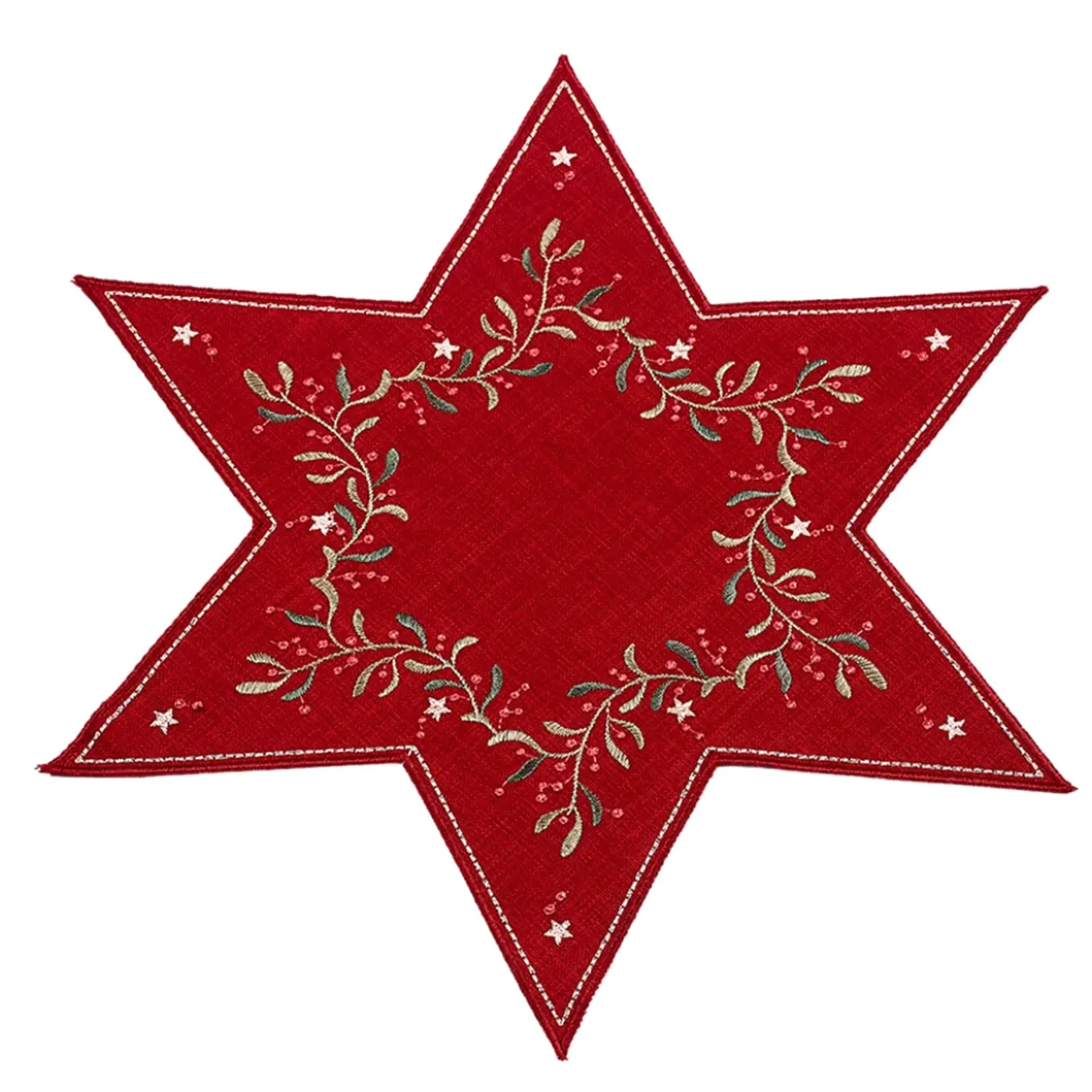 Käthe Wohlfahrt Tischdeko-Tischdecke "Mistel", 36 Cm