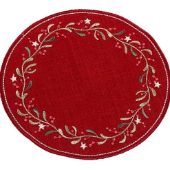 Käthe Wohlfahrt Tischdeko-Tischdecke "Mistel" R 20 Cm