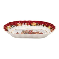 Villeroy & Boch Tischdeko-Toy'S Fantasy Grose Schale Oval, Santa Und Kinder