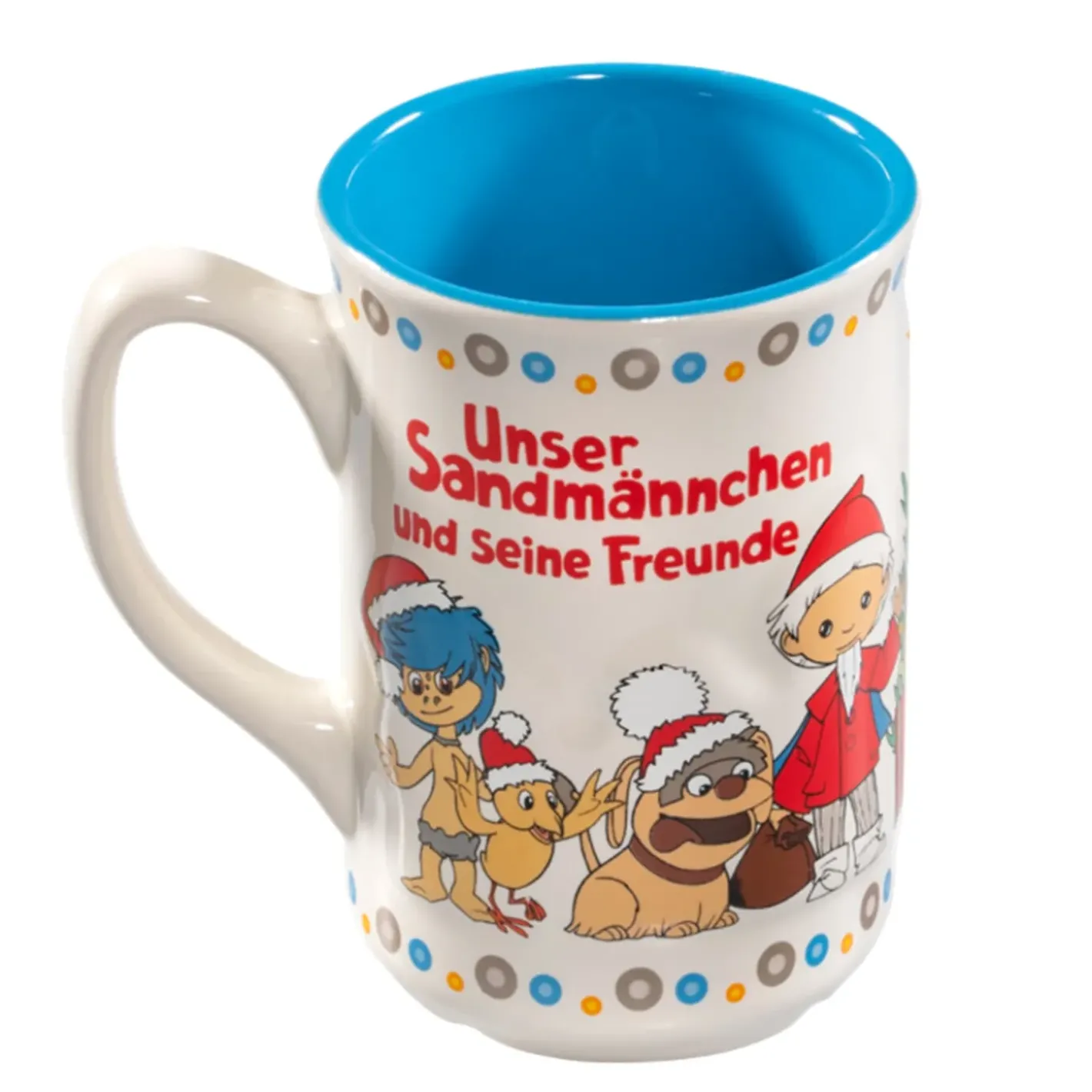 Käthe Wohlfahrt Unser Sandmännchen Und Seine Freunde-Unser Sandmännchen Und Seine Freunde Weihnachtsmarkttasse