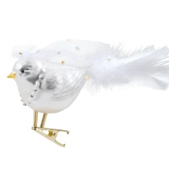 Poesie in Glas Baumschmuck Aus Glas-Vogel-Braut