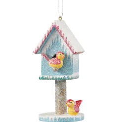 Käthes Original Baumschmuck Aus Holz-Vogelhaus
