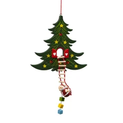 Käthes Original Baumschmuck Aus Holz-Weihnachtsbaum, Grun