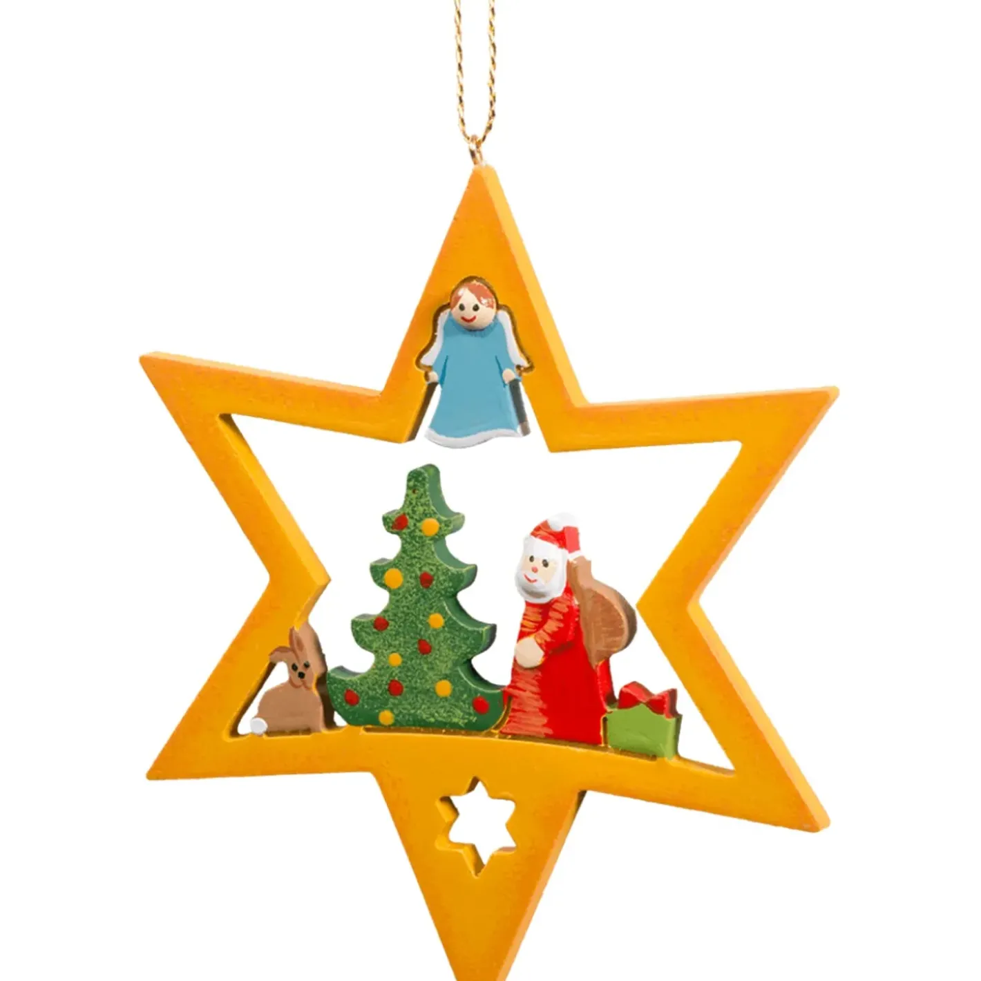 Käthes Original Baumschmuck Aus Holz-Weihnachtsgrus