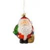 Poesie in Glas Baumschmuck Aus Glas-Weihnachtsmann