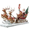 Käthe Wohlfahrt Standfiguren-Weihnachtsmann Im Rentierschlitten