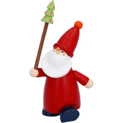 Käthes Original Käthes Original Figuren-Weihnachtsmann Mit Tannenbaum