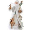 Käthe Wohlfahrt Standfiguren-Weihnachtsmann Mit Waldtieren