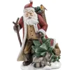 Käthe Wohlfahrt Standfiguren-Weihnachtsmann Mit Waldtieren