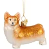 Poesie in Glas Baumschmuck Aus Glas-Welsh Corgi